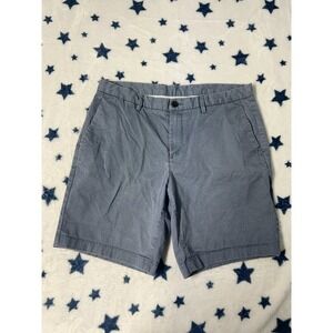 Michael Kors Men's Blue Micro-Pattern Casual Shorts Size 34 Summer